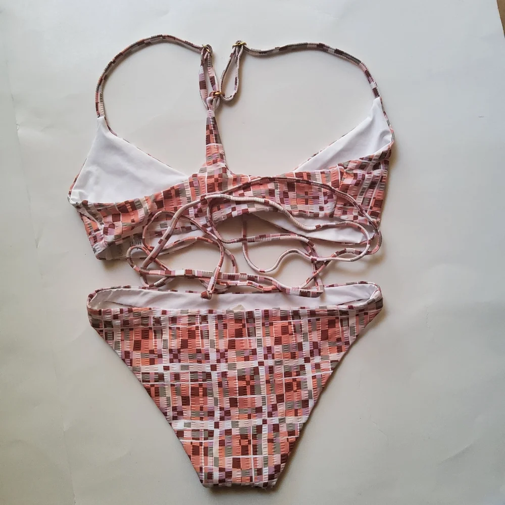 NWOT L*Space Kristen Wrap Top & Camacho Bikini Set - M/L​